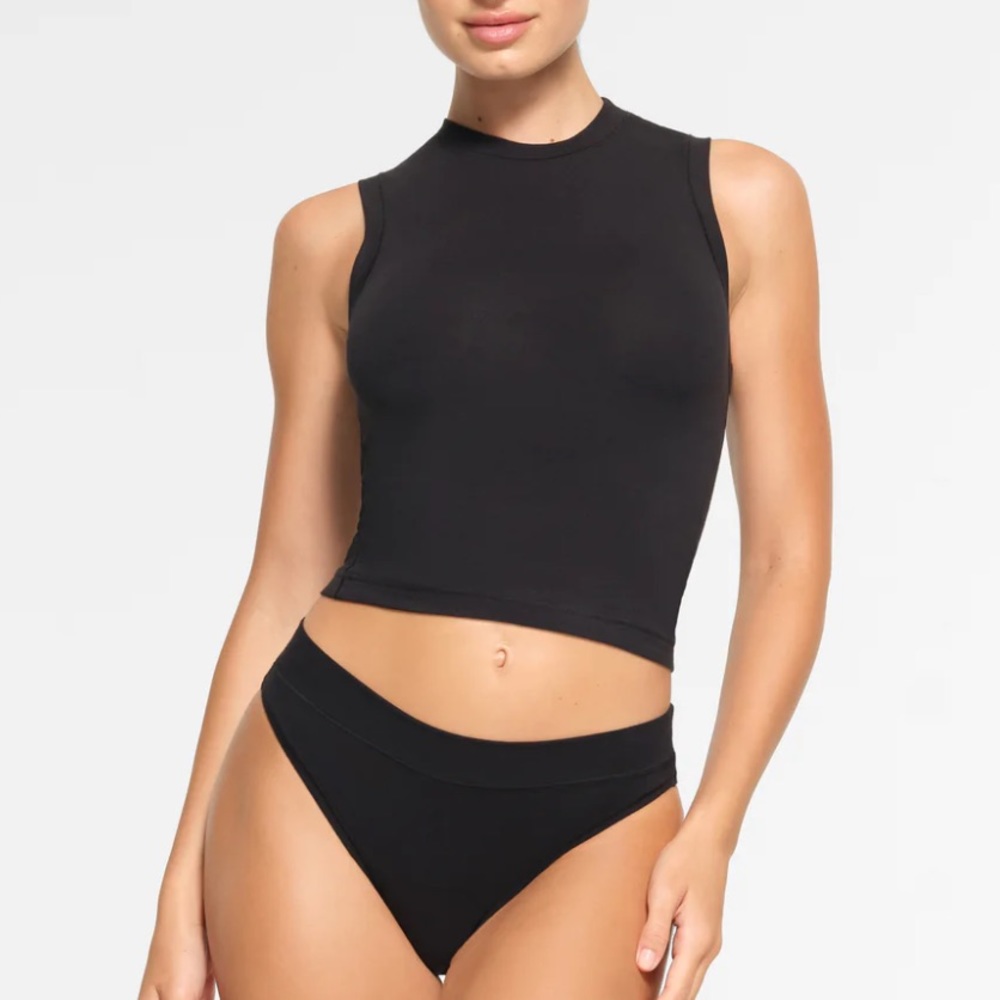Skims Mock Neck Tank